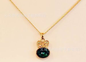 韓版海綠兔兔水晶鎖骨鏈 精致工藝與市場洞察